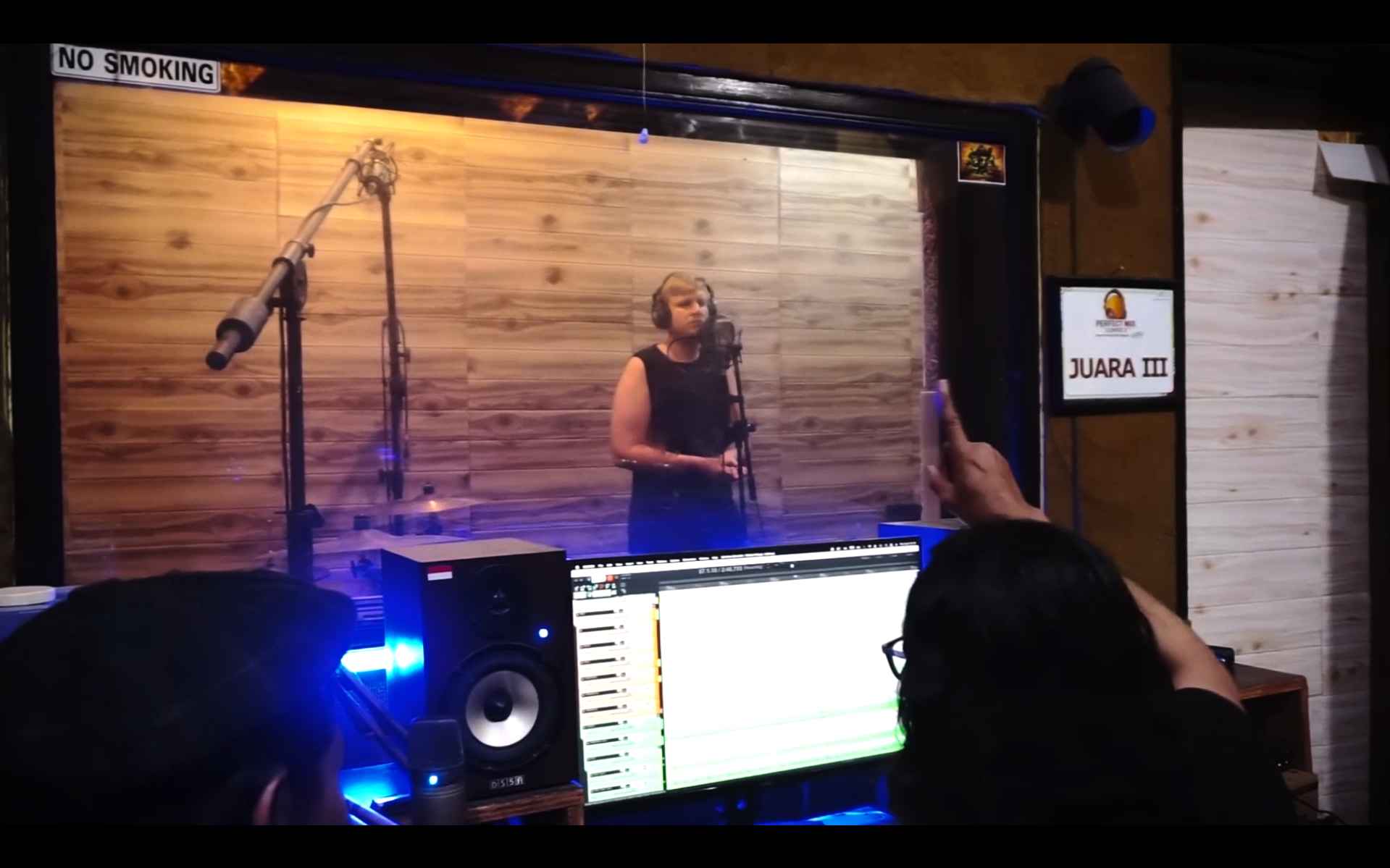 Vocal Recording Session